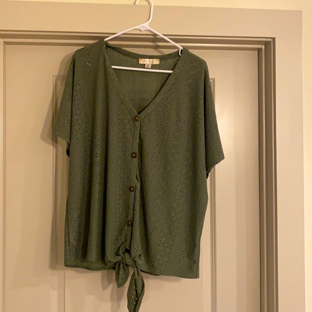 Tie Front Shirt